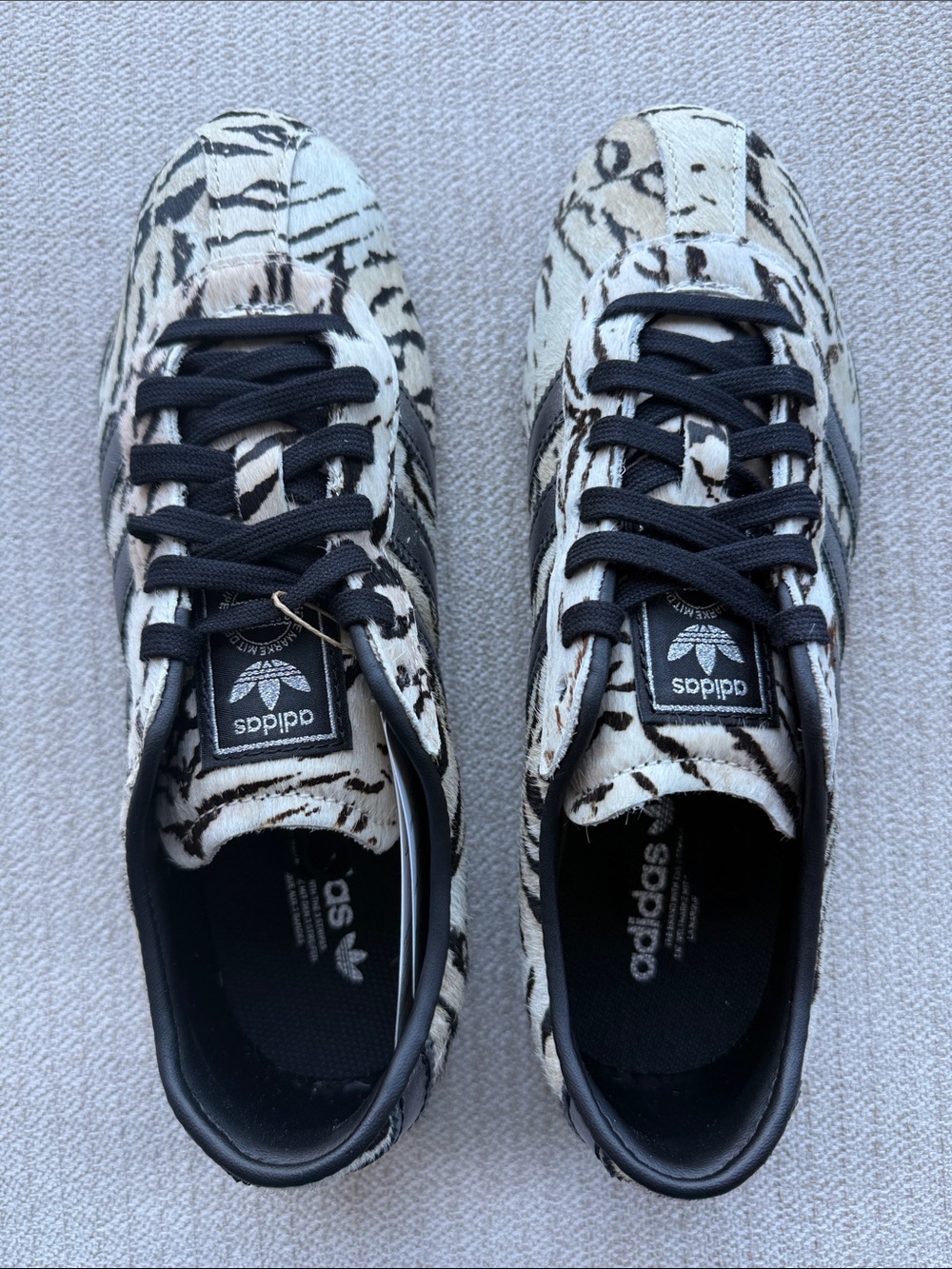 adidas Tokyo Zebra-Print Low-Top Sneakers